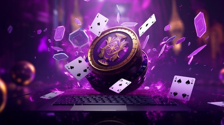 Pemandangan studio dealer dengan beberapa meja baccarat dan roulette yang beroperasi secara bersamaan